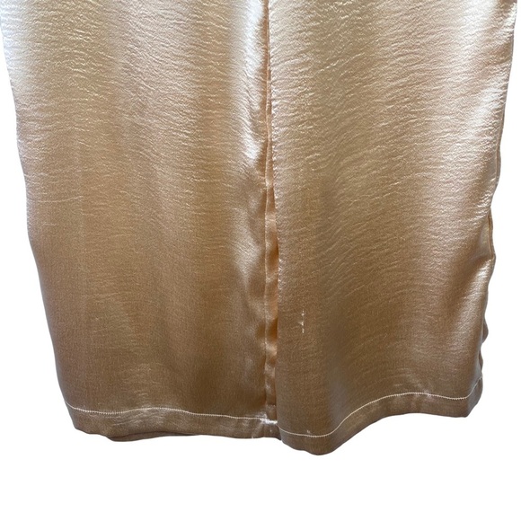 NWT LOVERS & FRIENDS Britt Top & Pants Set Champagne Gold Crop Top NEW Small S - Picture 9 of 16